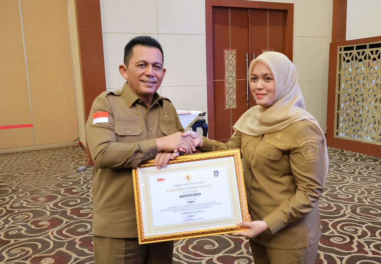 img-sampul-Bintan Raih Peringkat Pertama Kategori Kabupaten/Kota se-Kepri di Ajang Paritrana Award 2025